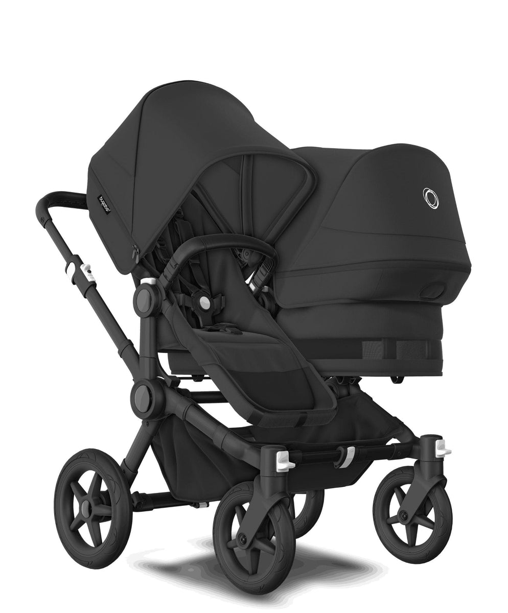 Bugaboo Donkey 5 Double Carrycot & Seat Pushchair - Midnight Black