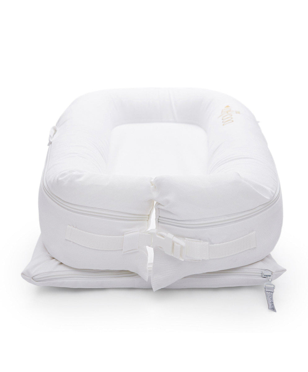 Dockatot Deluxe+ Dock - Pristine White | Nursery Accessories