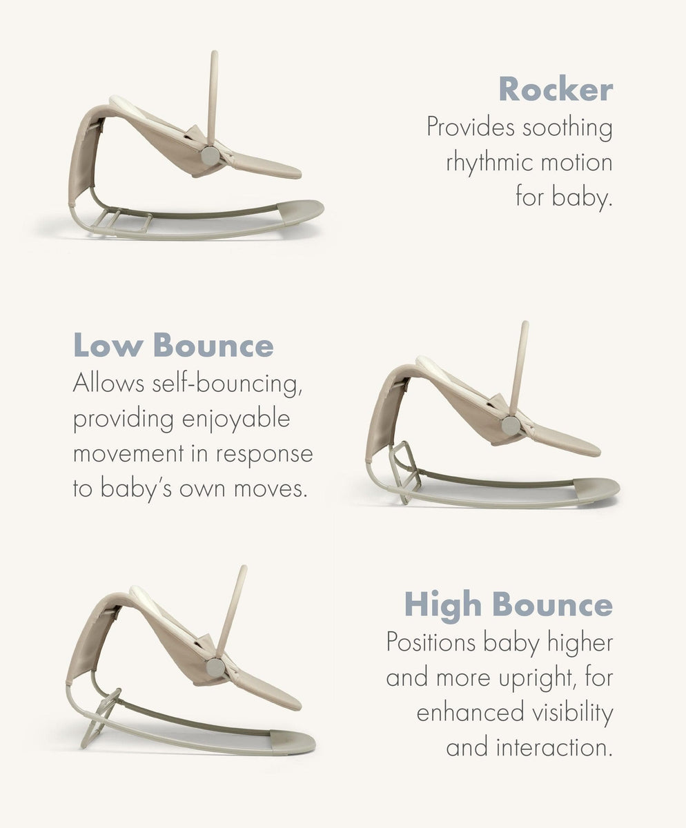 Tempo Baby Bouncer - Blush  Rockers & Bouncers – Mamas & Papas UK