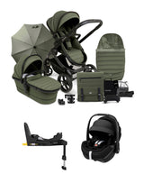 iCandy Peach 7 Complete Pushchair Bundle with Maxi-Cosi Pebble 360 Pro&sup2; Car Seat & Base – Ivy