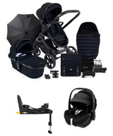 iCandy Peach 7 Complete Pushchair Bundle with Maxi-Cosi Pebble 360 Pro&sup2;  Car Seat & Base – Black