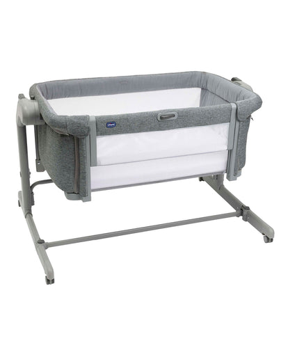 Chicco Next2Me Magic Evo Bedside Crib – Dark Grey