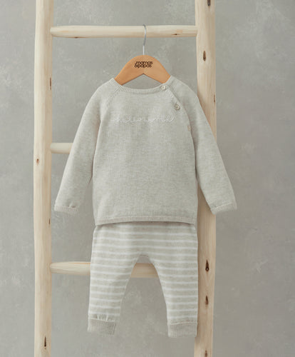 Hello World Knit Set (2 Piece) - White