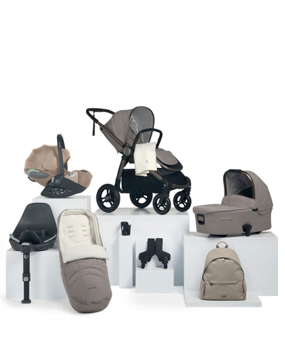 Ocarro Pushchair Complete Bundle with Cybex Cloud T Car Seat & Base (9 Pieces) – Studio