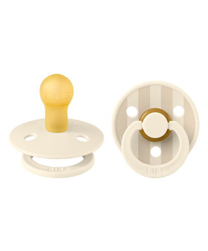 Bibs World BIBS Pacifier Studio Colour (2 Pack) Ivory/Vanilla