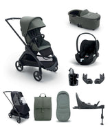 Bugaboo Pushchairs Bugaboo Dragonfly Pushchair Bundle with Cloud T Car Seat & Base - Forest Green