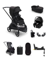 Bugaboo Pushchairs Bugaboo Dragonfly Ultimate 9 Piece Bundle with Maxi-Cosi Pebble 360 Pro&sup2; Car Seat & Base - Black