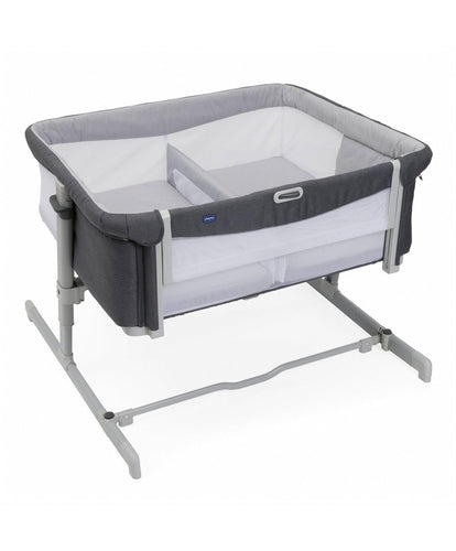 Chicco Chicco Next2Me Twins  Bedside Crib – Magnet Grey