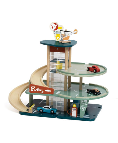 Classic World Eco Friendly & Wooden Toys Classic World - Vintage Garage