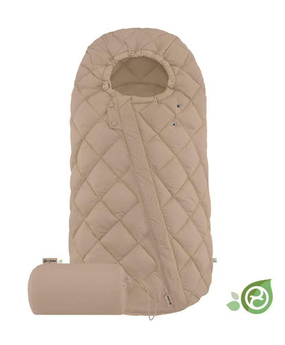 Cybex Footmuffs Cybex Snogga 2 Pushchair Footmuff – Almond Beige