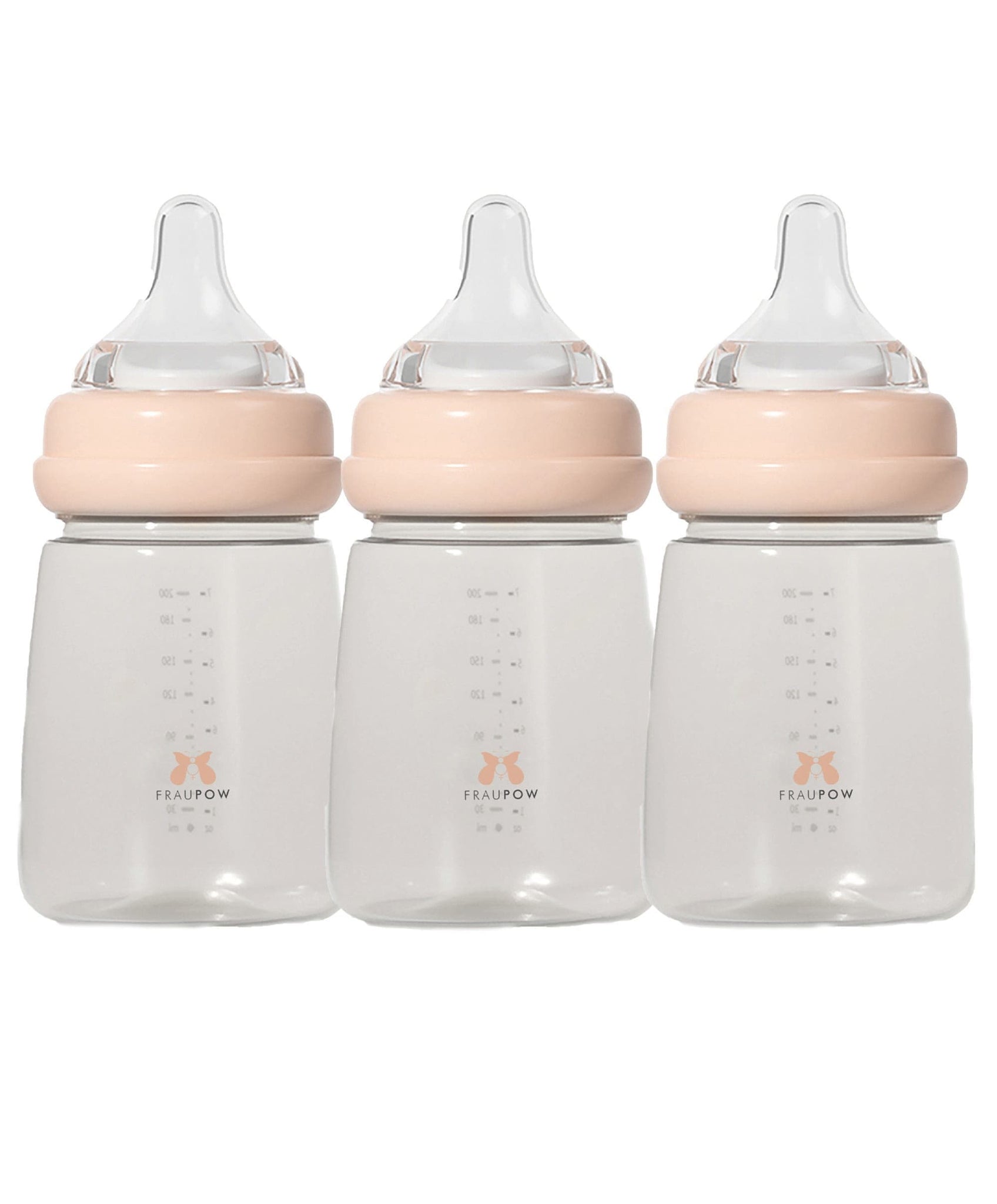 Fraupow Milk Storage & Feeding Bottles - Pack of 3 – Mamas & Papas UK