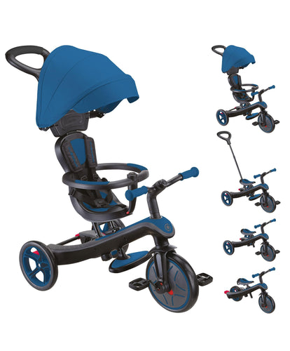 Globber Outdoor Play Globber Explorer Trike 4 in 1 – Royal Blue