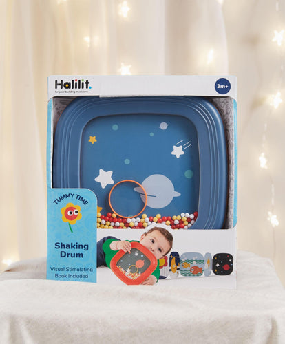 HALILIT Activity Toys Halilit Tummy Time Shaking Drum