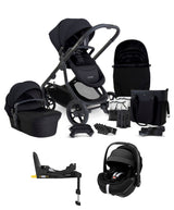 iCandy Orange4 Pushchair Bundle with Maxi-Cosi Pebble 360 Pro&sup2; Car Seat & Base – Black