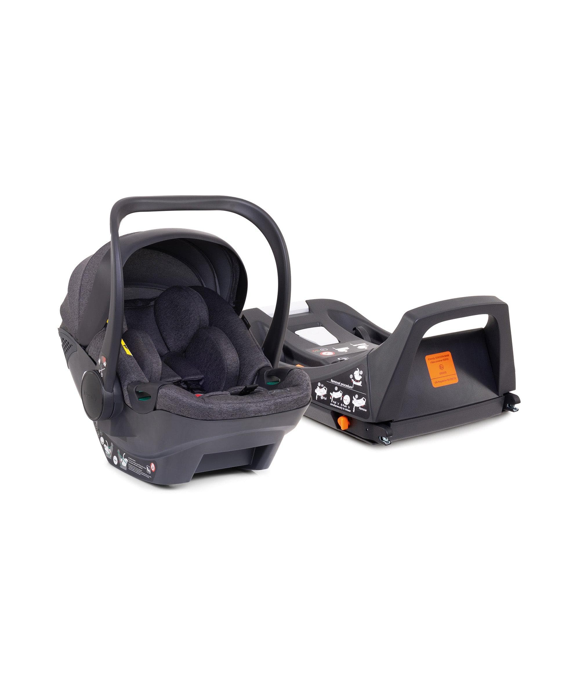 iCandy Cocoon Car Seat Base Dark Grey Mamas Papas UK