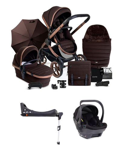 iCandy Pushchairs iCandy Peach 7 Complete Pushchair Bundle with iCandy Cocoon Car Seat & Base - Pecan