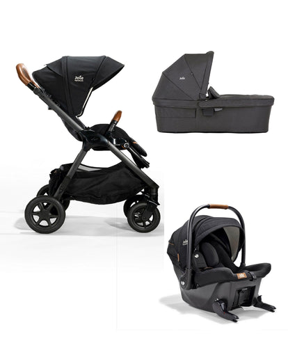 Joie Pushchairs Joie Finiti Pushchair Bundle with Signature Sprint Car Seat & Ramble Carrycot - Eclipse