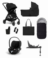 Joolz Pushchairs Joolz Hub² Pushchair Bundle with Cybex Cloud T Car Seat & Base (8 Piece) – Space Black