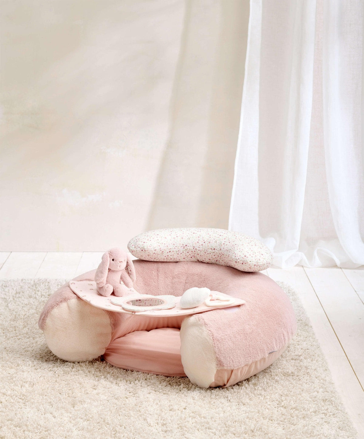 Sit Play Interactive Floor Seat Welcome to the World Bunny Mamas Papas UK
