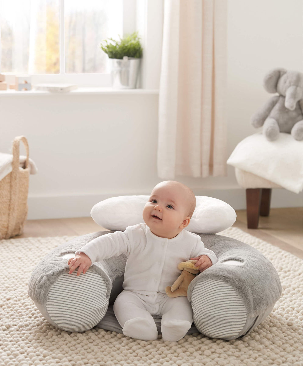 Sit & Play Baby Floor Seat - Welcome to the World Elephant – Mamas ...