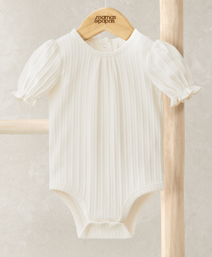 Mamas & Papas All-in-Ones & Bodysuits Jersey Short Sleeve Bodysuit