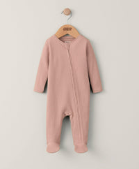 Organic All In One Sleepsuit - Dusky Pink – Mamas & Papas UK