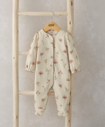 Mamas & Papas All-in-Ones & Bodysuits Watercolour Floral Zip All in One