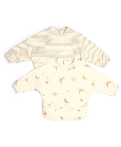 Mamas & Papas Baby Weaning Long-sleeved Bibs (2 Pack) – Bonjour Bebe