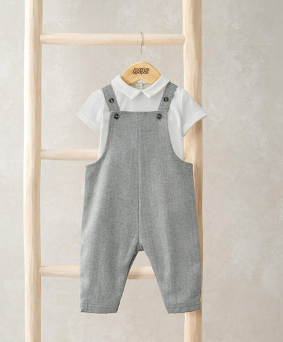 Mamas & Papas Bodysuit & Dungaree Set