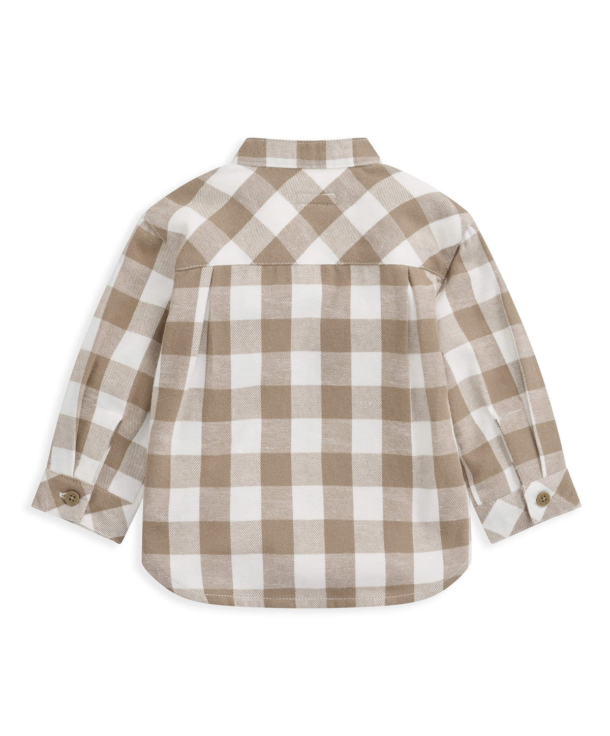 Check Shirt - Brown – Mamas & Papas UK