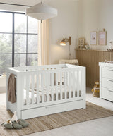 Mamas & Papas Cot Beds Franklin Cotbed - White Wash