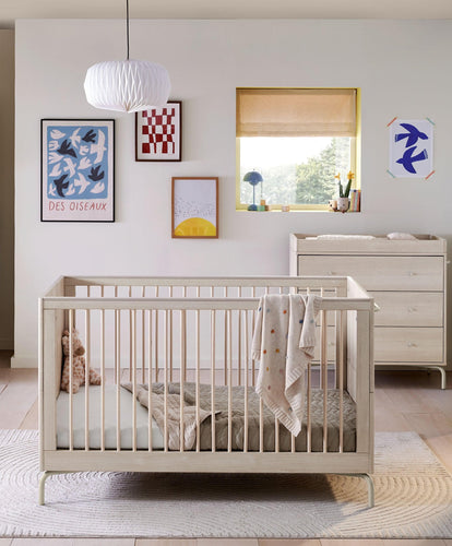 Mamas & Papas Cot Beds Kinlay Cotbed - Parchment