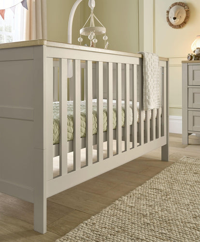 Mamas & Papas Cot Beds Wedmore Cotbed - Pebble Grey