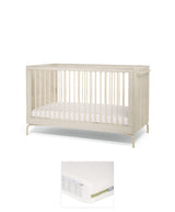 Mamas & Papas Cotbed Bundles Kinlay Cotbed & Premium Pocket Spring Mattress Bundle - Parchment