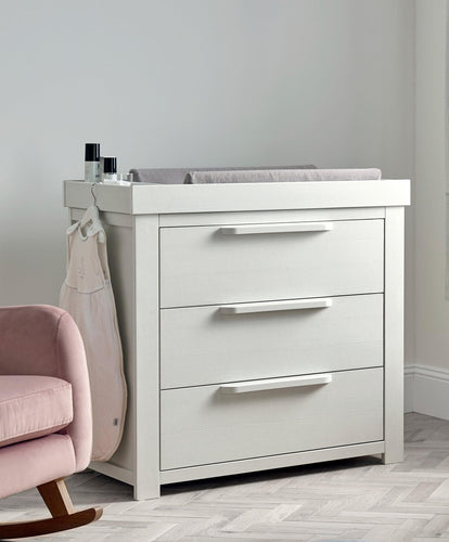 Mamas & Papas Dressers & Changers Franklin Dresser & Changer - White Wash