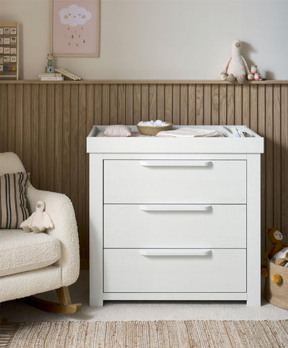 Mamas & Papas Dressers & Changers Franklin Dresser & Changer - White Wash