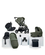 Mamas & Papas Flip XT³ Pushchair Bundle with Maxi-Cosi Pebble 360 Pro² & Base (8 Piece) – Juniper