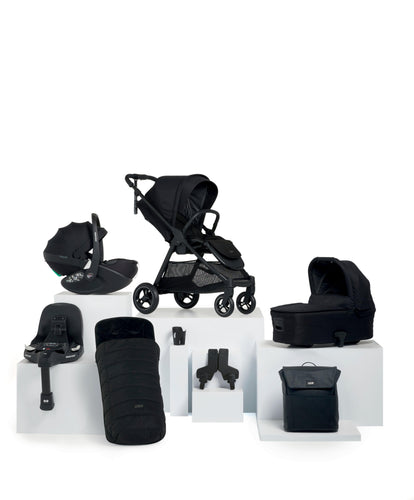 Mamas & Papas Flip XT³ Pushchair Bundle with Maxi-Cosi Pebble 360 Pro² Car Seat (8 Pieces) - Ink
