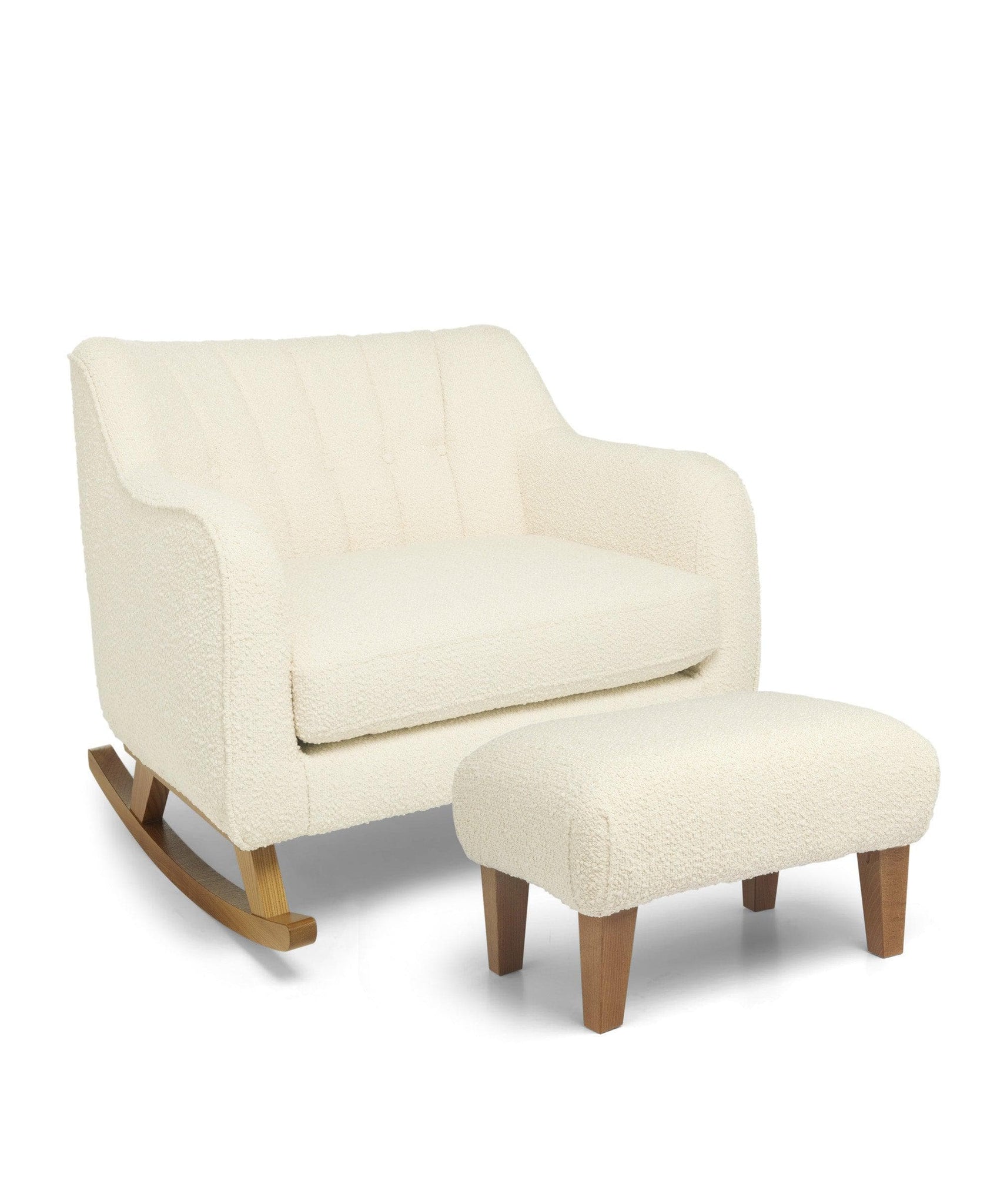 Cuddle chair with discount footstool