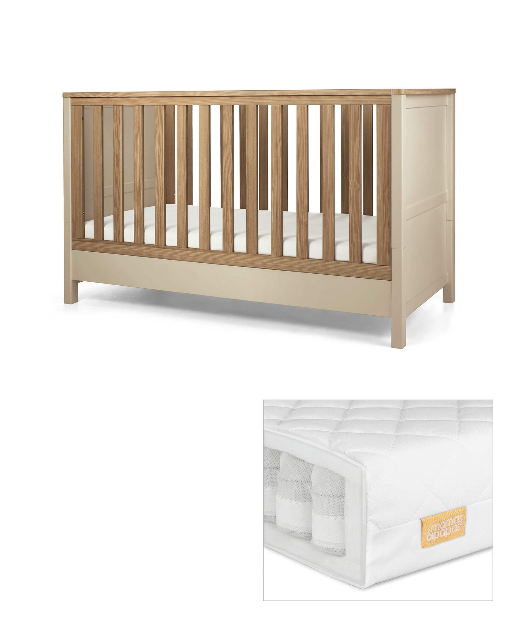 Mamas and papas discount chamberlain cot bed