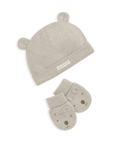 Mamas & Papas Hat & Mitts Bear Hat and Mitts (2 Piece)