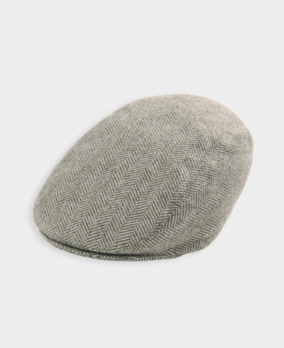 Mamas & Papas Hats & Mitts Herringbone Flat Cap