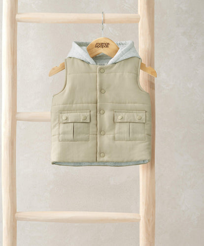 Mamas & Papas Hooded Gilet