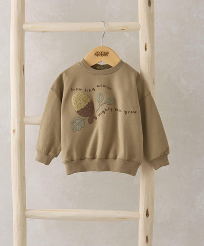 Mamas & Papas Jumpers & Knitwear Acorn Hoodie - Brown