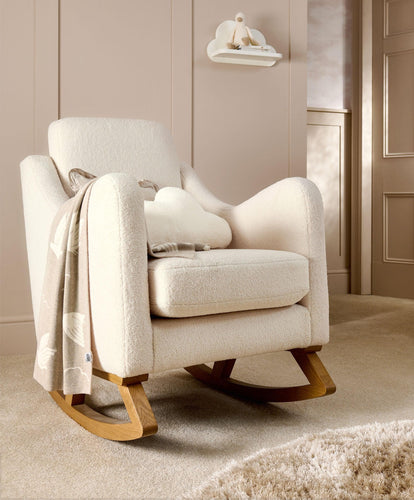 Mamas & Papas Nursing Chairs Bowdon Nursing Chair - Off White Boucle