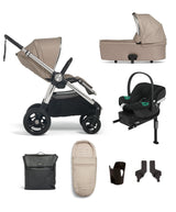 Mamas & Papas Ocarro Pushchair 7 Piece Complete Bundle with Aton B2 Car Seat & Base - Biscuit