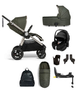 Mamas & Papas Ocarro Pushchair Bundle with Maxi-Cosi Pebble 360 Pro² & Base (8 Piece) – Hunter Green