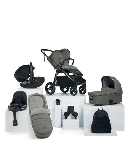 Mamas & Papas Ocarro Pushchair Bundle with Maxi-Cosi Pebble 360 Pro² & Base (8 Piece) – Mercury