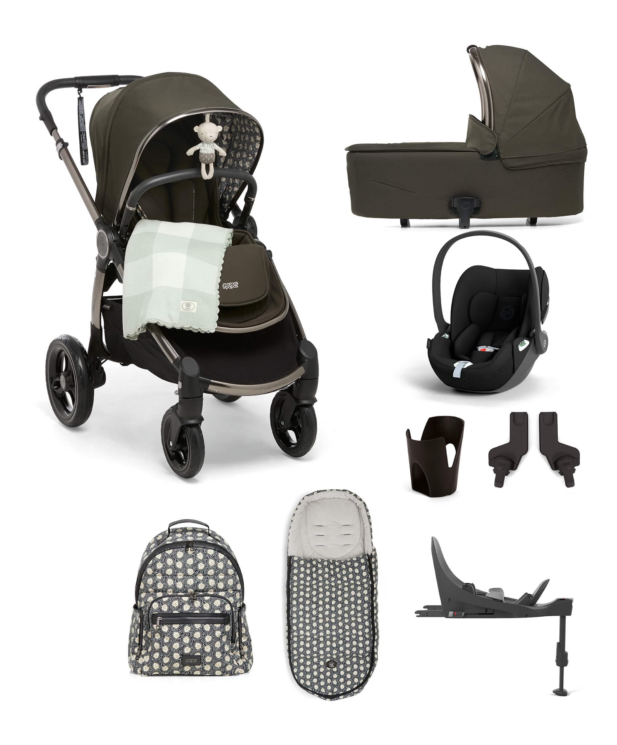 Mamas and papas ocarro 2024 khaki explorer 6 piece