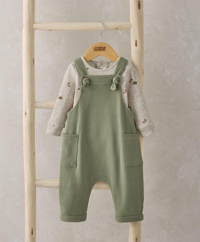 Mamas & Papas Outfits & Sets Dungarees & Bodysuit Outfit Set - Green